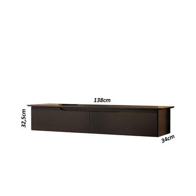 Rack Suspenso Eros Off White Com Freijo