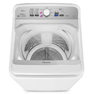 Máquina De Lavar Panasonic 15kg Sistema Ciclone NA-F150B1WA Branco 220V