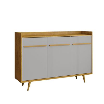 Aparador Buffet Quartzo Naturalle Com Off-white - Bechara
