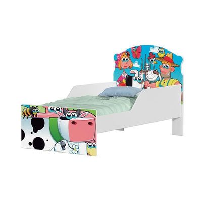 Mini Cama Fazendinha E Vaquinha Com Colchão