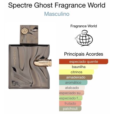 Spectre Ghost Perfume Masculino Eau de Parfum French Avenue 80ml 80ml / Incolor