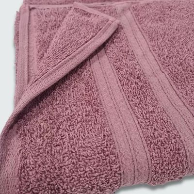 Jogo de Toalha 6 pçs Gigante Felpuda Itália Soft 100% Algodão Rose
