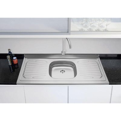 Pia De Apoio Tramontina New Raggi 40 Em Aço Inox 120 X 52 Cm