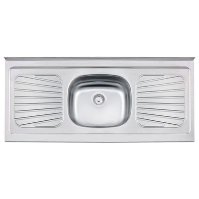 Pia De Apoio Tramontina New Raggi 40 Em Aço Inox 120 X 52 Cm