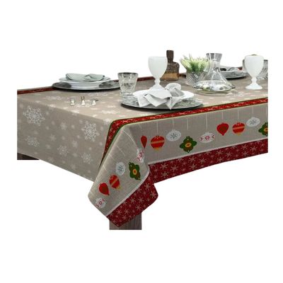 Toalha Mesa Retangular Gourmet 140x350cm Enfeites Raner