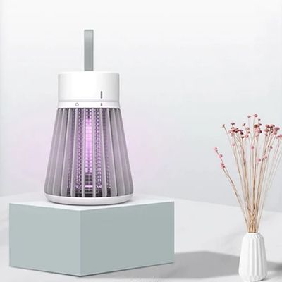 Luminária Lâmpada LED Repelente Elétrico Armadilha Ultravioleta Mata Mosquito USB