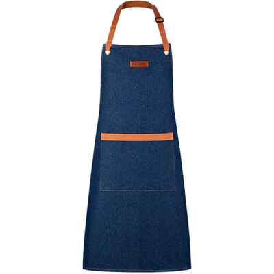 AVENTAL LE CREUSET DO CHEF EM ALGODÃO JEANS 45003007760800