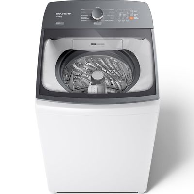 Máquina de Lavar BWJ14AB 14 kg Smart Sensor Reduzir Tempo Brastemp Branco / 220V