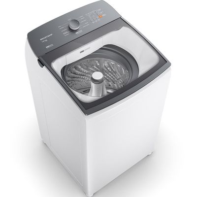 Máquina de Lavar BWJ14AB 14 kg Smart Sensor Reduzir Tempo Brastemp Branco / 220V