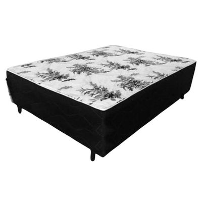Cama Box Viuva Conjugada Ortopédico Solteirão 128x188x43