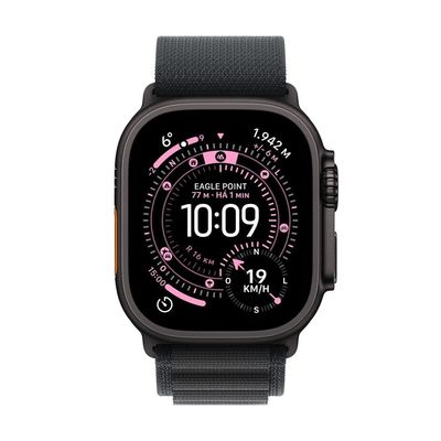 Apple Watch Ultra 3 GPS+ Cellular 49mm Pulseira Loop Alpina Preto / Bivolt