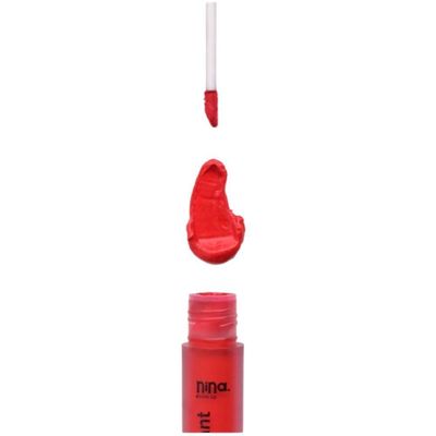 Nina Makeup Batom Líquido 3ml Cor: Rubi