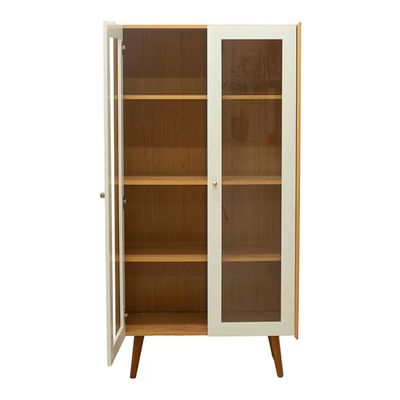 Cristaleira Vórtice 2 Portas Vidro 3 Prateleiras 80cm Genialflex n/a