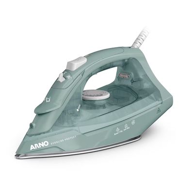 Ferro de Passar a Vapor FECP Ecogliss Protect Desligamento Automático Arno Verde / 220V
