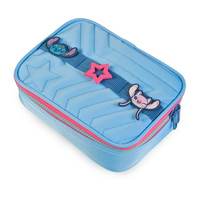 Estojo Escolar Feminino Stitch Star Azul U / Azul