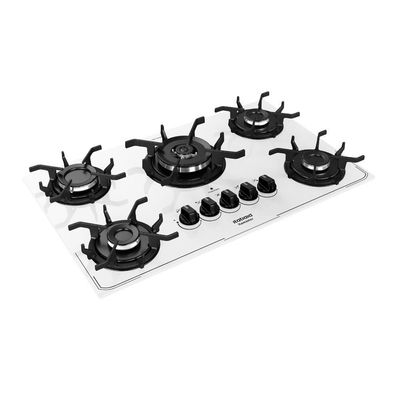 Cooktop Itatiaia Itamaster 5 Bocas Branco Bivolt