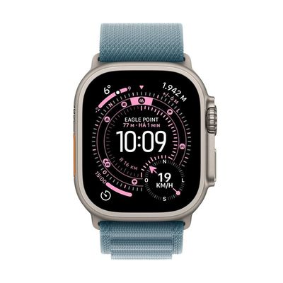 Apple Watch Ultra 3 GPS+ Cellular 49mm Pulseira Loop Alpina M Cinza / Bivolt