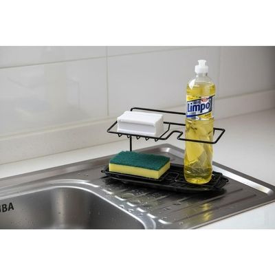 Porta Produtos de Limpeza Pintura Epóxi Utimil Preto