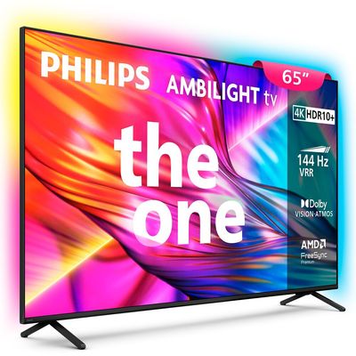 Smart TV 65 The One, Ambilight 4K UHD, Titan OS 65PUG89/78 Philips Preto / Bivolt