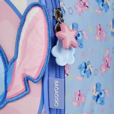 Lancheira Térmica Infantil Feminina Stitch Baby Azul Clara U / Azul claro