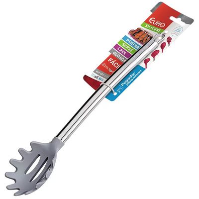 Pegador para Massas em Silicone Euro Cinza