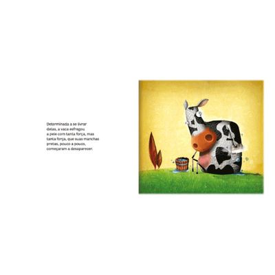 Livro Vaca Branca, Mancha Preta - Catapulta