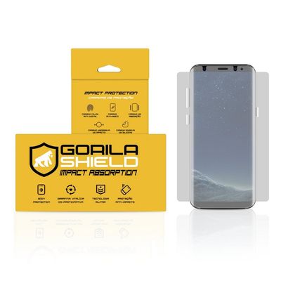 Película Nano Gel Dupla para Galaxy S8 Plus  Gorila Shield (Cobre toda tela)