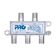 Divisor Satelite 1 Entrada E 4 Saidas - 5~2400 Mhz (Vhf / Uhv/Satelite) Com Passagem Dc Pqdv-2024B