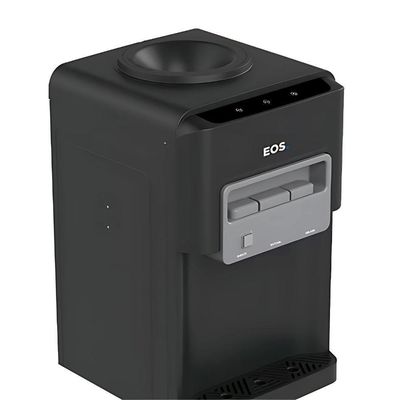 Bebedouro Agua Quente Natural E Gelada Eletrônico Preto Galão Mineralle EBE06QP 220V
