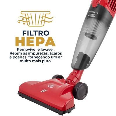 Aspirador De Pó Vertical Britânia 2 Em 1 220V