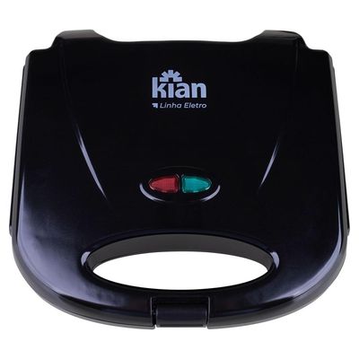 Sanduicheira Grill Kian 750W Preta 127V Preto / 127V
