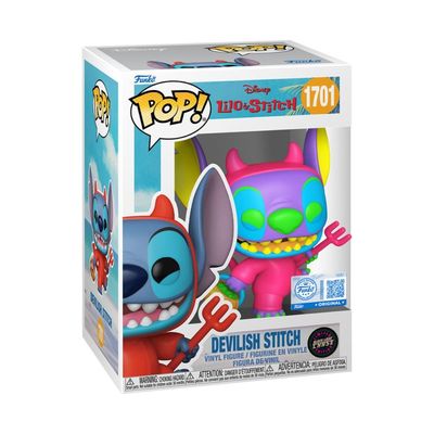 Boneco Funko Pop! Exclusivo Disney Lilo & Stitch - Stitch Travesso