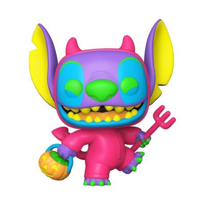 Boneco Funko Pop! Exclusivo Disney Lilo & Stitch - Stitch Travesso