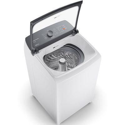 Máquina de Lavar BWJ14AB 14 kg Smart Sensor Reduzir Tempo Brastemp Branco / 110V