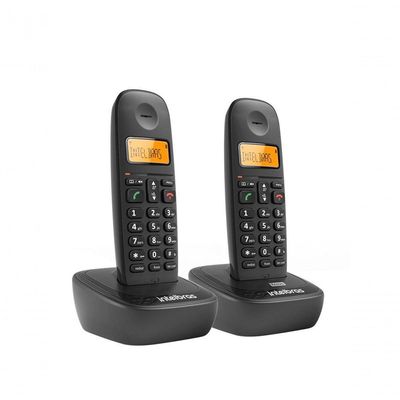 Telefone S- Fio C- Identificador De Chamadas + Ramal Ts 2512 Preto 4122512
