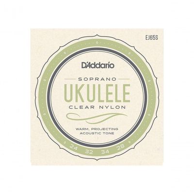 Encordoamento Nylon Ukulele Soprano Ej65s