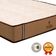 Cama Box Baú Queen Preto E Colchão Madrid Molas Vstore