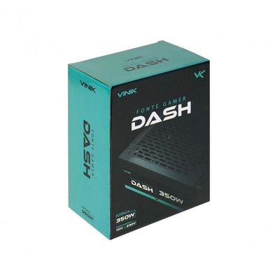 Fonte Gamer Dash 350w Preto - Vfg350wpv2