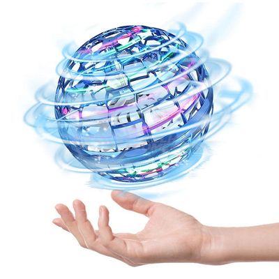 Bola Spinner Voadora Led Divertido Colorido Azul