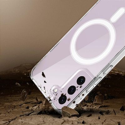 Capa MagSafe para Galaxy S23 Ultra - Transparente - Gshield