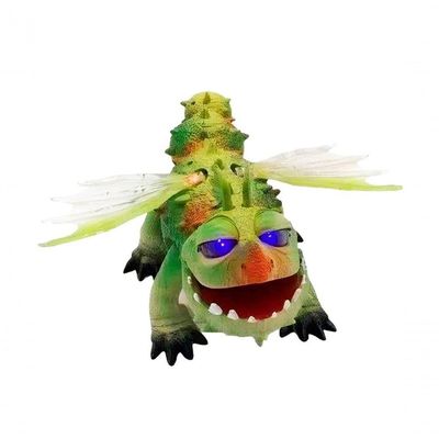 Dupla Brinquedo Infantil Dragão Dinossauro Com Luz Movimento