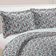 Kit Cobre Leito Colcha Mix King Estampado Dupla Face Floral 3 Peças - Clarisse