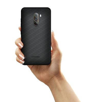 Película Traseira de Fibra de Carbono Transparente para Xiaomi Pocophone F1 - Gorila Shield