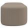 Kit 02 Puffs Decorativos Orgânicos Para Living Quarto 100cm Doha W01 Bouclê Bege - Lyam Decor