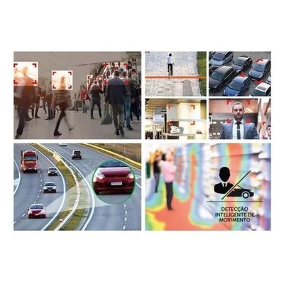 Kit 12 Cameras Intelbras 1220 B Full Color Dvr Imhdx 3116 Hd 2tb