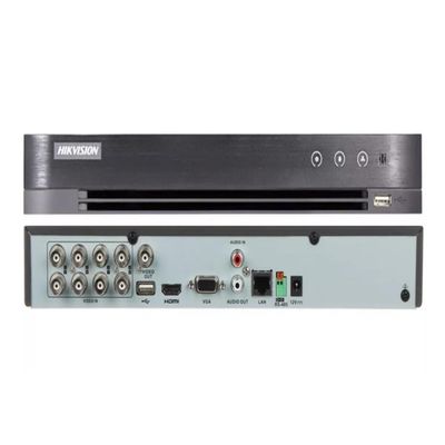 Gravador Dvr 8 Canais Full Hd Turbo Hikvision Ds-7208hqhi-k1 + HD 500GB
