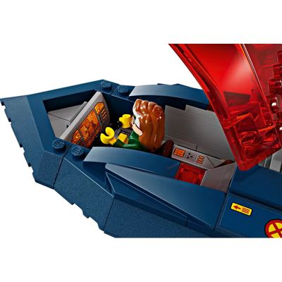 Lego Marvel 359 Peças Jato Dos X-Men - 76281