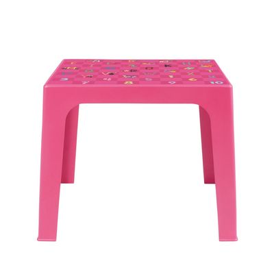 Mesinha Mor Estampada Kids Rosa