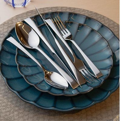 Faqueiro Berna 48 Peças Inox Wolff Jogo Talheres Mesa Posta Elegante Garfos Facas Colheres