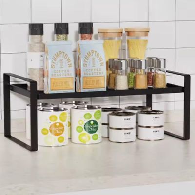 Organizador Armario Bancada Estante Multiuso Prateleira Metal Suporte Guarda Roupa Rack Cozinha Banheiro Escritorio Mesa